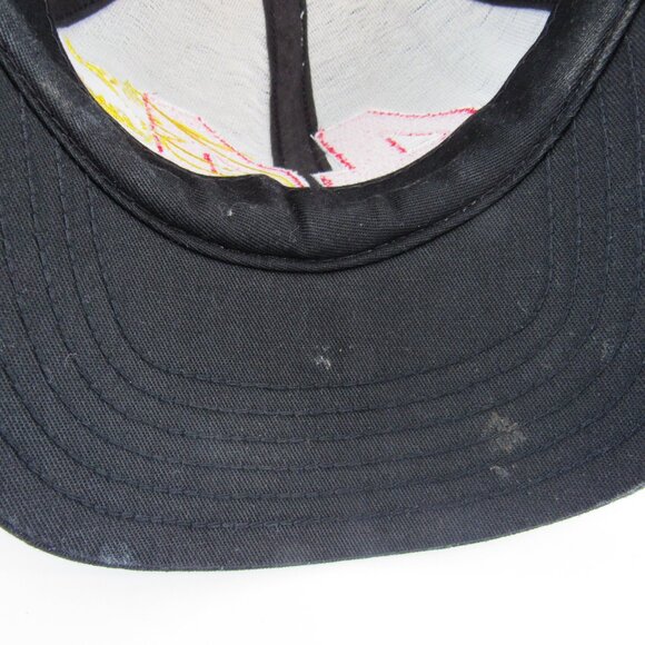Chase Authentics 44 Tony Stewart Shell Emb Logo Men's Black Snapback Cap Hat - Picture 8 of 10